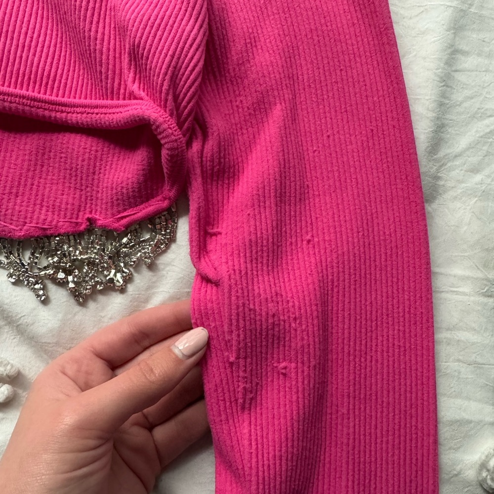 Sincerely Jules Rhinestone Top - Picture 3 of 3